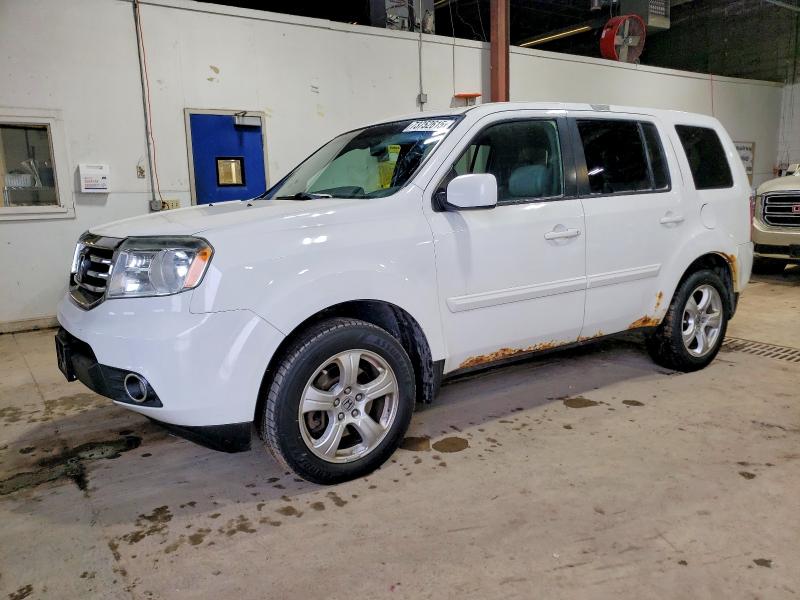 Photo 1 from auction – 2013 HONDA PILOT EXL with VIN 5FNYF4H54DB060301