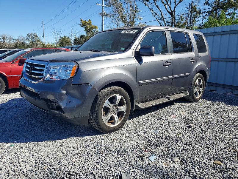 HONDA PILOT SE 2015 with VIN 5FNYF3H30FB005114 - Photo from auction