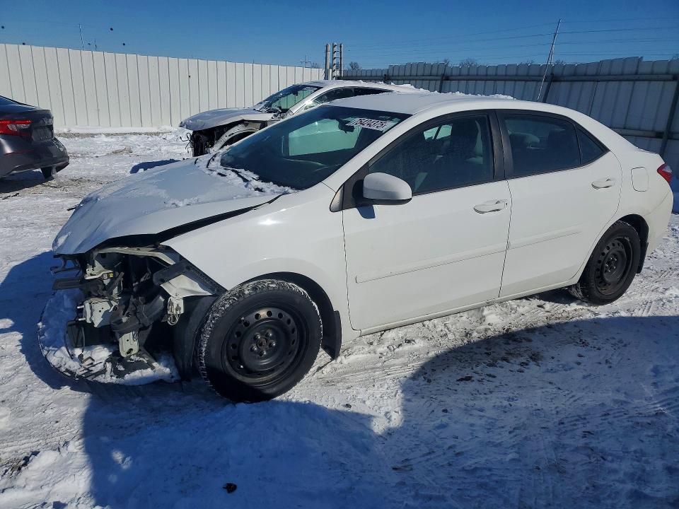 TOYOTA COROLLA 2015 with VIN 2T1BURHE7FC244275 - Photo from auction