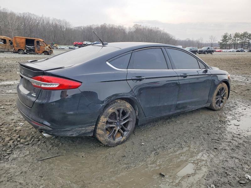 Photo 3 from auction – 2018 FORD FUSION SE with VIN 3FA6P0HD5JR228421