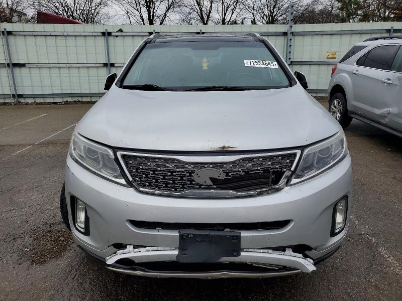 Photo 5 from auction – 2014 KIA SORENTO with VIN 5XYKW4A75EG535255