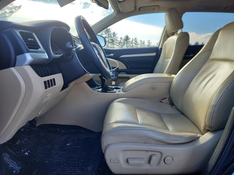 Photo 7 from auction – 2014 TOYOTA HIGHLANDER with VIN 5TDJKRFH7ES044825