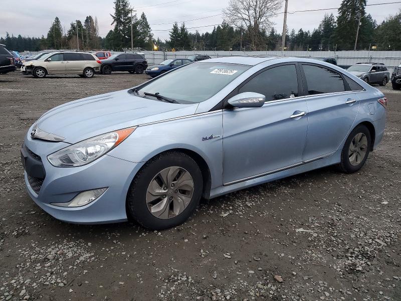 HYUNDAI SONATA HYB 2013 with VIN KMHEC4A42DA087868 - Photo from auction