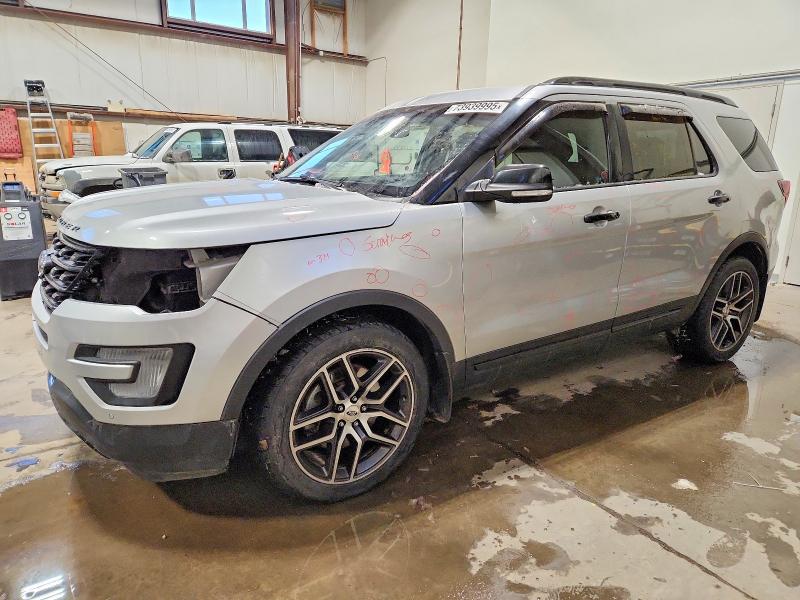 FORD EXPLORER S 2016 with VIN 1FM5K8GT2GGD07598 - Photo from auction