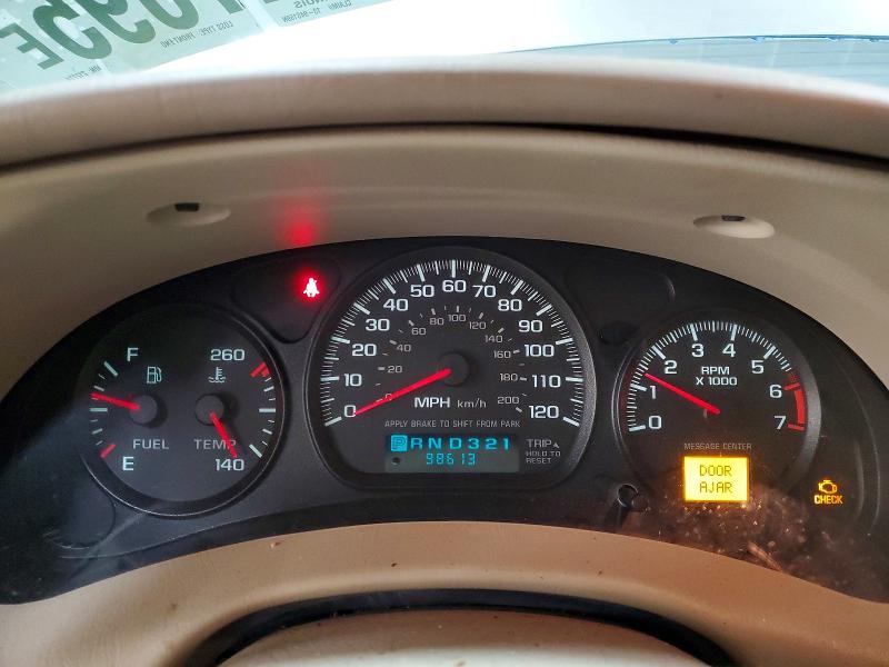 Photo 9 from auction – 2002 CHEVROLET IMPALA with VIN 2G1WH55K329212774