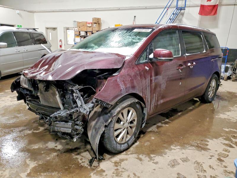 KIA SEDONA 2016 with VIN KNDMB5C19G6210701 - Photo from auction