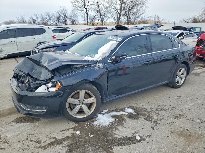 VOLKSWAGEN PASSAT SE 2012 with VIN 1VWBP7A35CC049426 - Photo from auction