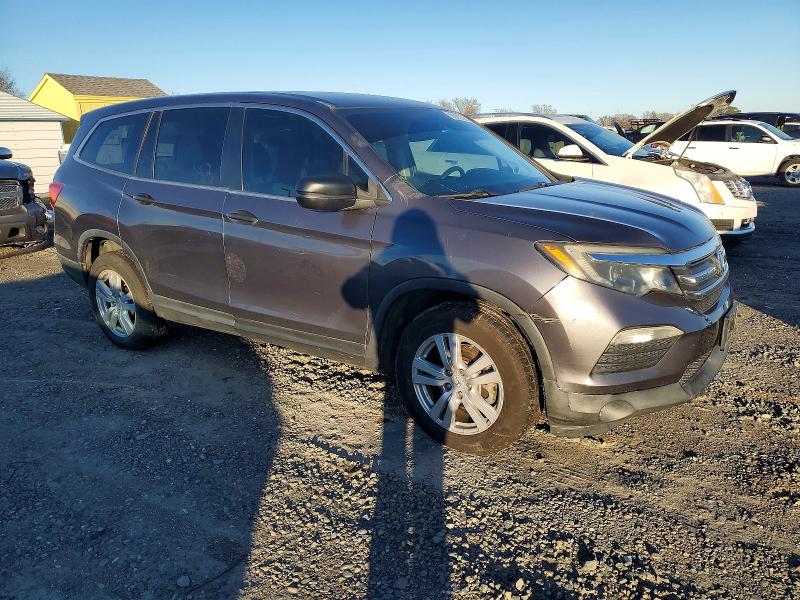 Photo 4 from auction – 2016 HONDA PILOT LX with VIN 5FNYF5H11GB033323