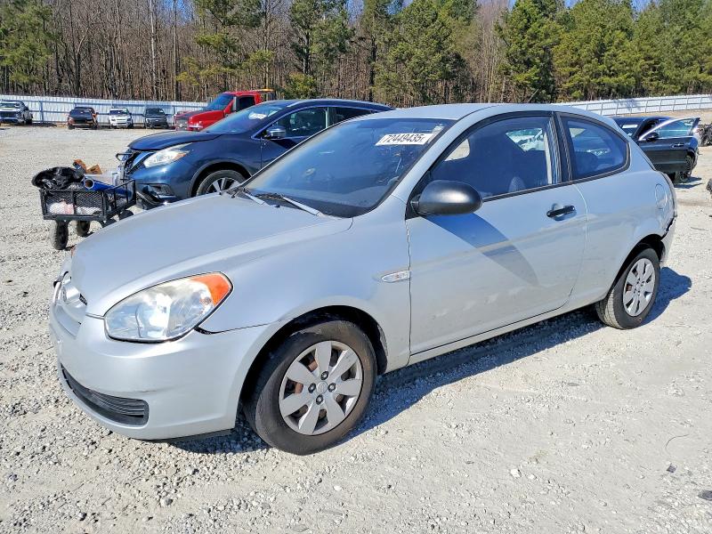 HYUNDAI ACCENT GS 2008 with VIN KMHCM36C48U074090 - Photo from auction