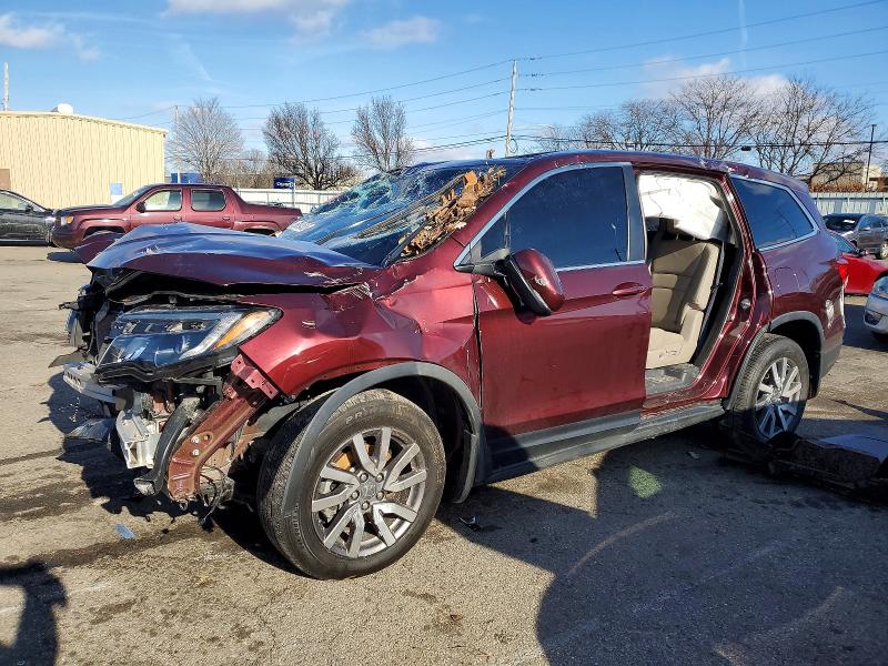 HONDA PILOT 2019 with VIN 5FNYF5H42KB021054 - Photo from auction