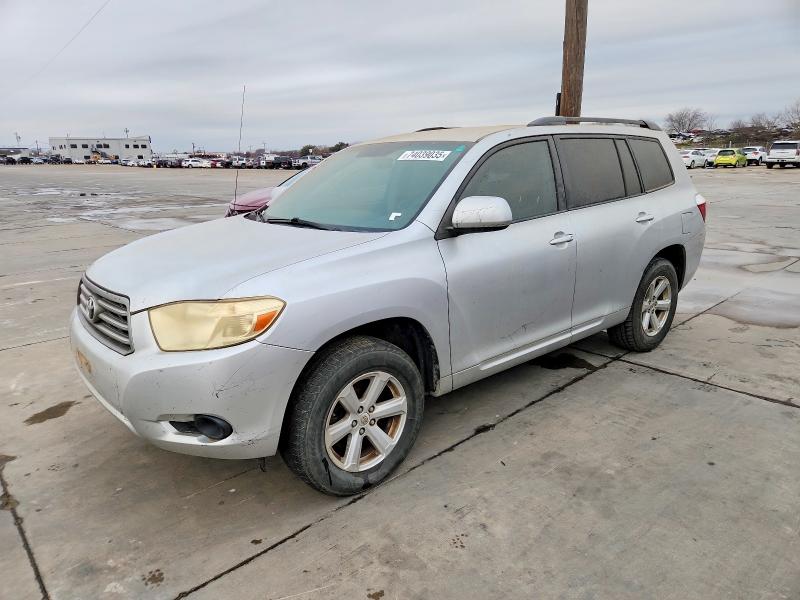 TOYOTA HIGHLANDER 2010 with VIN JTEZK3EH0A2105186 - Photo from auction