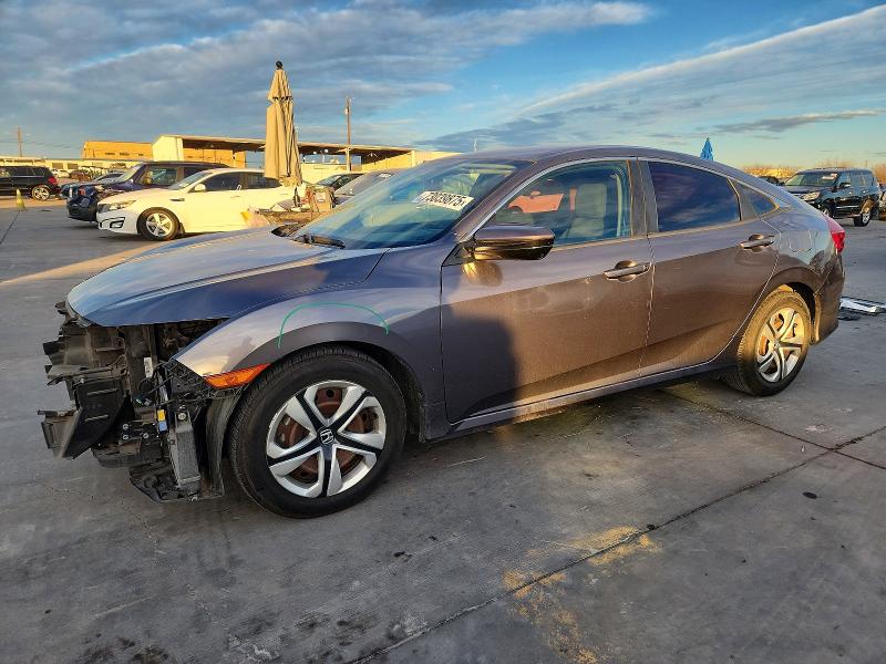 Photo 1 from auction – 2017 HONDA CIVIC LX with VIN 19XFC2F53HE065315