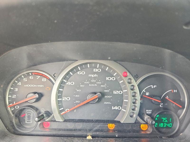 Photo 9 from auction – 2005 HONDA PILOT LX with VIN 2HKYF18145H544466