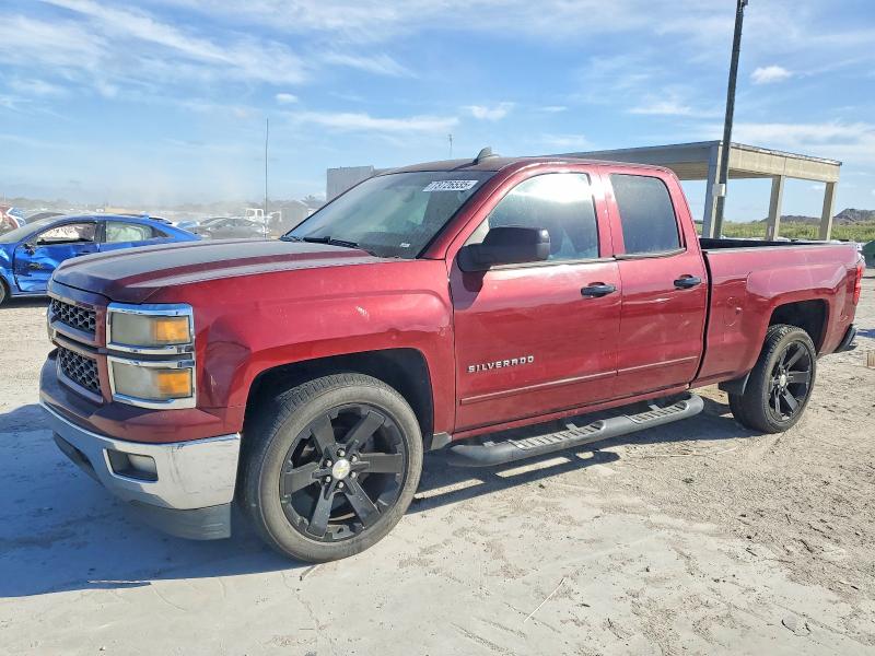 CHEVROLET SILVERADO 2015 with VIN 1GCRCREC4FZ222485 - Photo from auction