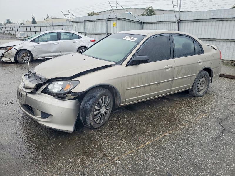 HONDA CIVIC LX 2004 with VIN 2HGES16554H581443 - Photo from auction