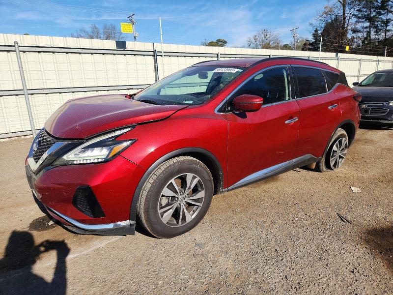 NISSAN MURANO SV 2020 with VIN 5N1AZ2BS8LN103982 - Photo from auction