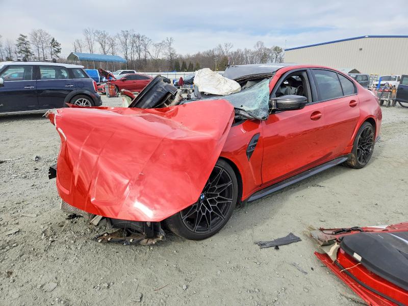 BMW M3 COMPETI 2021 with VIN WBS33AY06MFK87791 - Photo from auction