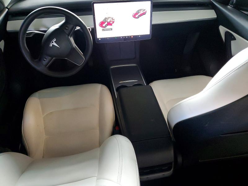 Photo 8 from auction – 2021 TESLA MODEL Y with VIN 5YJYGDEE2MF187596