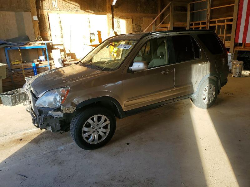 HONDA CR-V SE 2005 with VIN JHLRD78995C049343 - Photo from auction