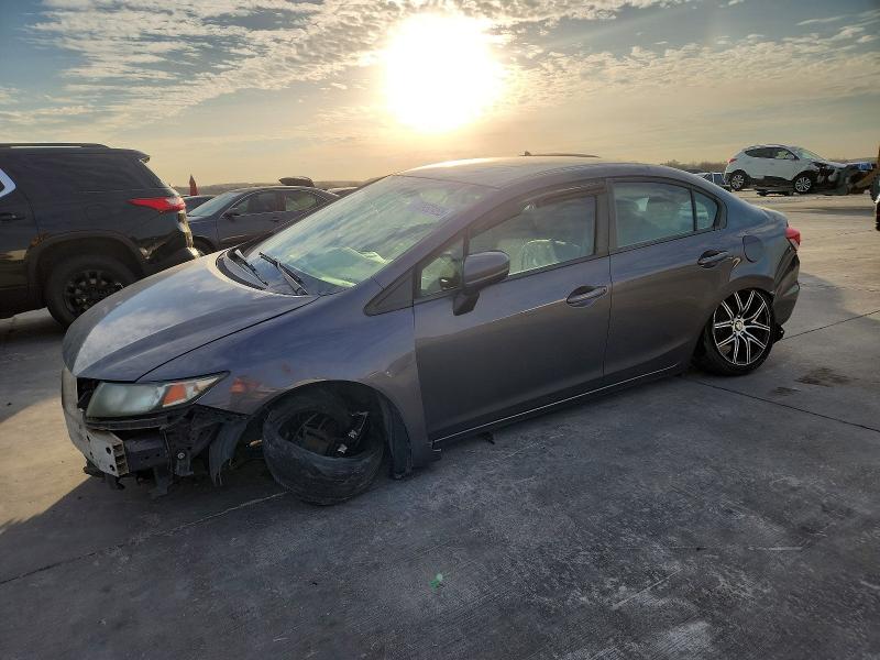 HONDA CIVIC LX 2014 with VIN 2HGFB2F50EH511554 - Photo from auction