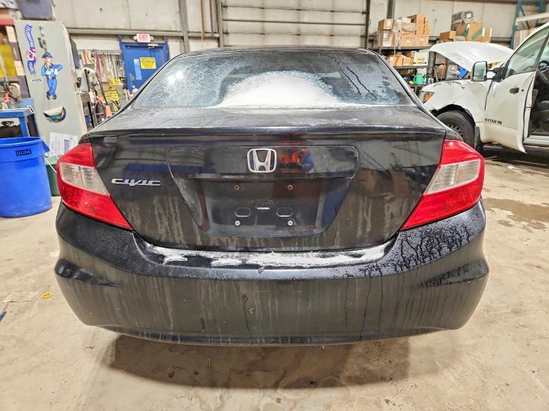 Photo 6 from auction – 2012 HONDA CIVIC LX with VIN 2HGFB2F49CH033378