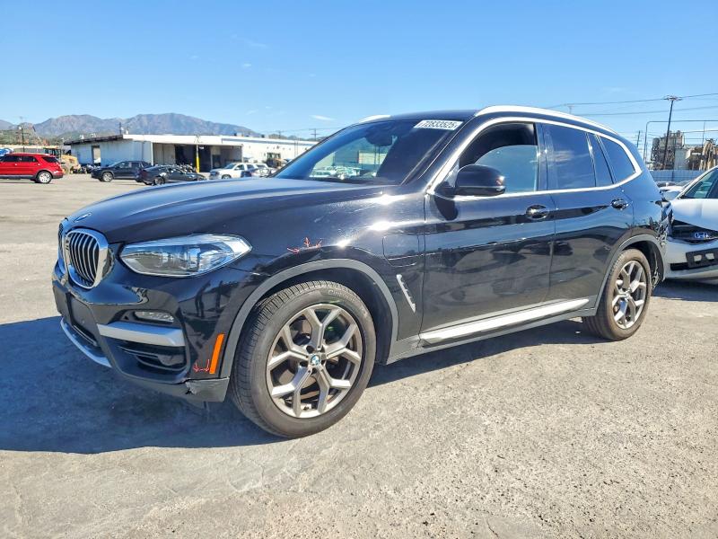 BMW X3 XDRIVE3 2021 with VIN 5UXTS1C01M9F44941 - Photo from auction