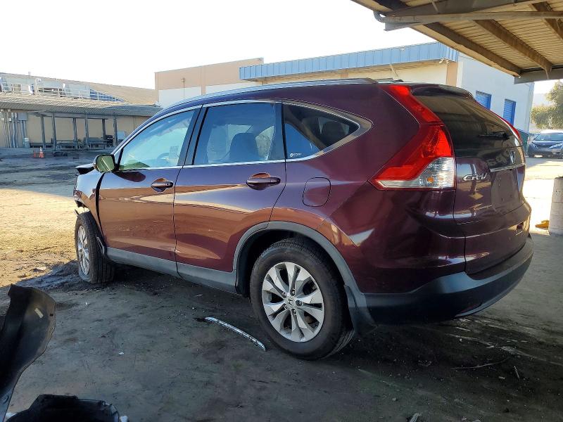 Photo 2 from auction – 2012 HONDA CR-V EXL with VIN 5J6RM3H78CL003403