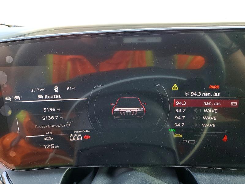 Photo 9 from auction – 2025 AUDI Q6 E-TRON with VIN WA112BGF8SA038068