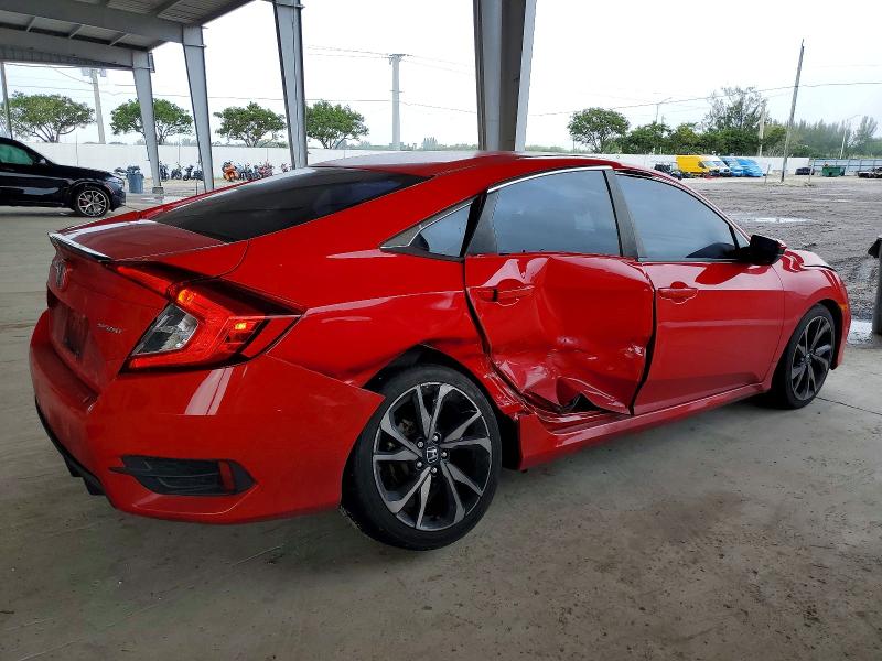 Photo 3 from auction – 2021 HONDA CIVIC with VIN 2HGFC2F86MH536724