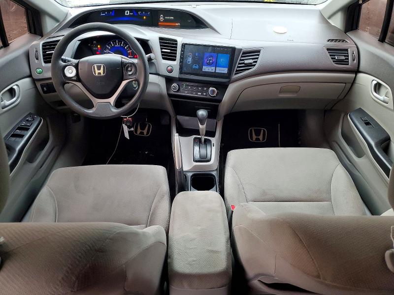 Photo 8 from auction – 2012 HONDA CIVIC LX with VIN 19XFB2F57CE052840