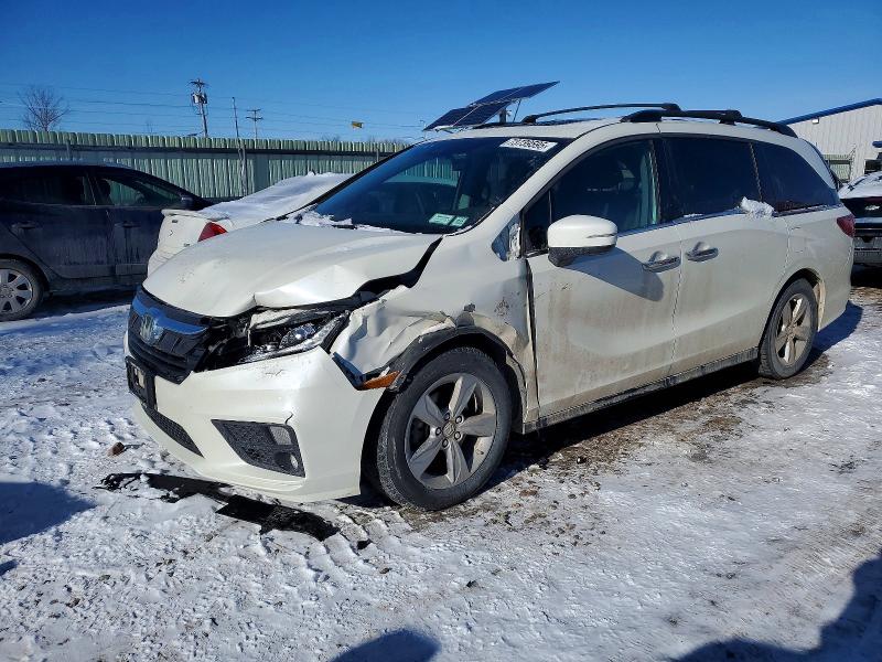 HONDA ODYSSEY EX 2018 with VIN 5FNRL6H79JB032824 - Photo from auction