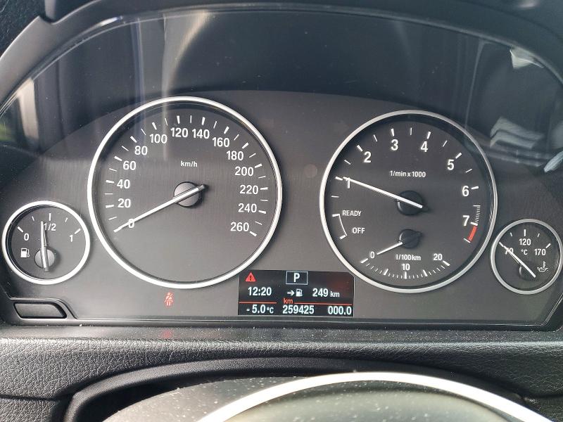 Photo 9 from auction – 2013 BMW 320 I XDRI with VIN WBA3C3C5XDF146905