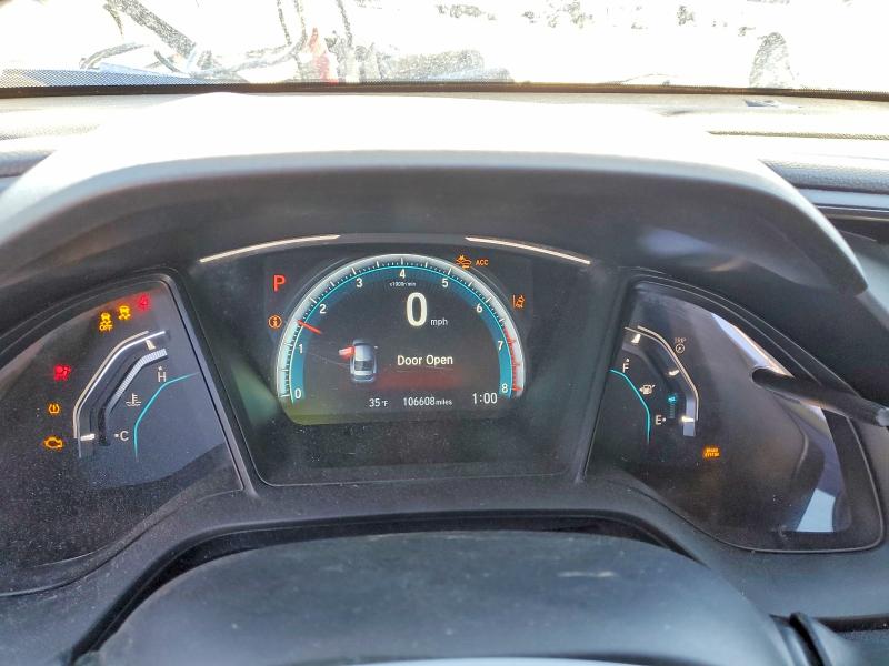 Photo 9 from auction – 2017 HONDA CIVIC LX with VIN 19XFC2F68HE006110
