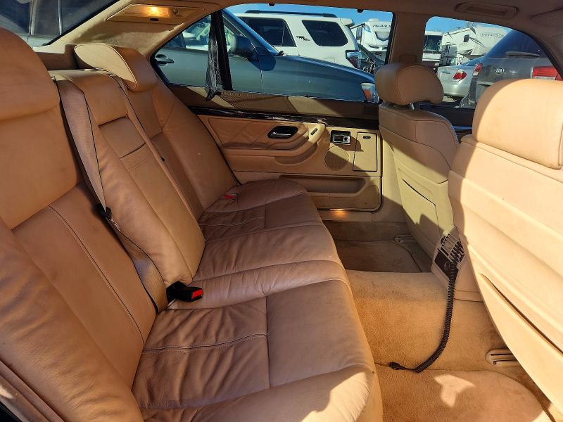 Photo 10 from auction – 1998 BMW 740 IL with VIN WBAGJ8324WDM19880