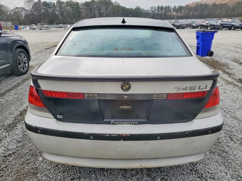 Photo 6 from auction – 2004 BMW 745 LI with VIN WBAGN63474DS48758