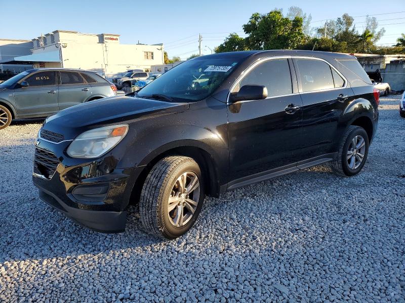 CHEVROLET EQUINOX LS 2017 with VIN 2GNALBEK3H1578621 - Photo from auction