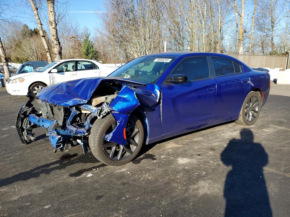 DODGE CHARGER 2021 with VIN 2C3CDXBG6MH671411 - Photo from auction