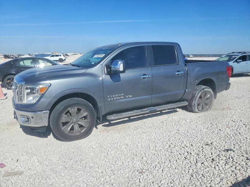 NISSAN TITAN SV 2018 with VIN 1N6AA1E5XJN537245 - Photo from auction
