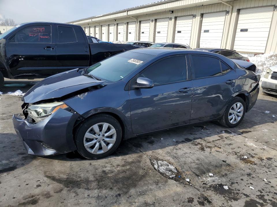 TOYOTA COROLLA L 2014 with VIN 5YFBURHE0EP044191 - Photo from auction