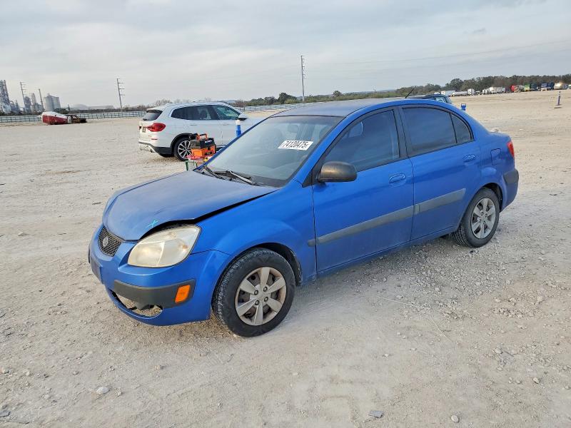 KIA RIO BASE 2008 with VIN KNADE123386384717 - Photo from auction