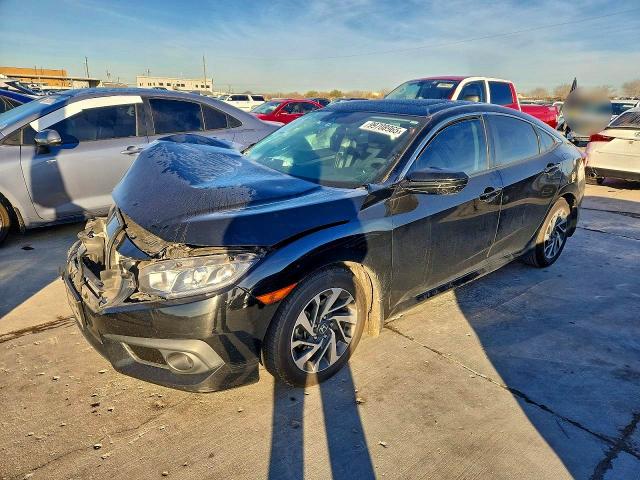 HONDA CIVIC EX 2017 with VIN 19XFC2F85HE036568 - Photo from auction