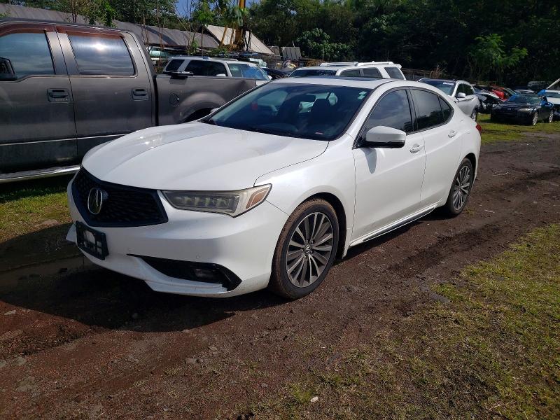 ACURA TLX ADVANC 2018 with VIN 19UUB2F74JA010295 - Photo from auction