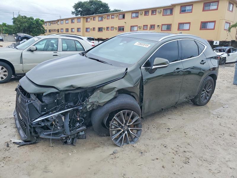 LEXUS NX 350 2022 with VIN 2T2GGCEZ3NC007293 - Photo from auction