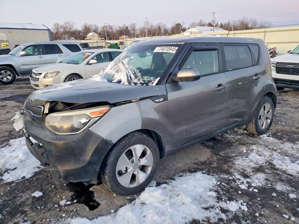 KIA SOUL 2014 with VIN KNDJN2A25E7111109 - Photo from auction