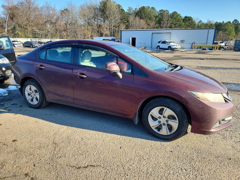 Photo 4 from auction – 2013 HONDA CIVIC LX with VIN 2HGFB2F53DH525737