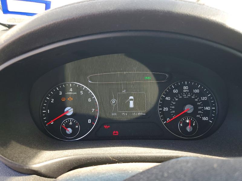 Photo 9 from auction – 2016 KIA SORENTO LX with VIN 5XYPGDA5XGG130531