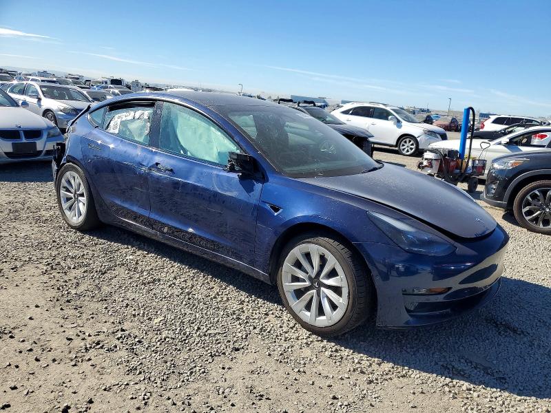 Photo 4 from auction – 2022 TESLA MODEL 3 with VIN 5YJ3E1EB1NF188017