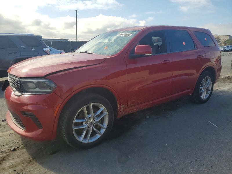 DODGE DURANGO GT 2022 with VIN 1C4RDJDGXNC104459 - Photo from auction