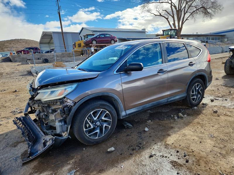 HONDA CR-V SE 2016 with VIN 5J6RM4H45GL076441 - Photo from auction