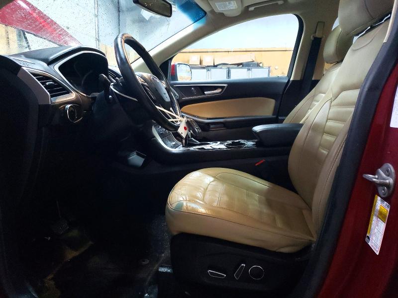 Photo 7 from auction – 2016 FORD EDGE SEL with VIN 2FMPK4J96GBB00718